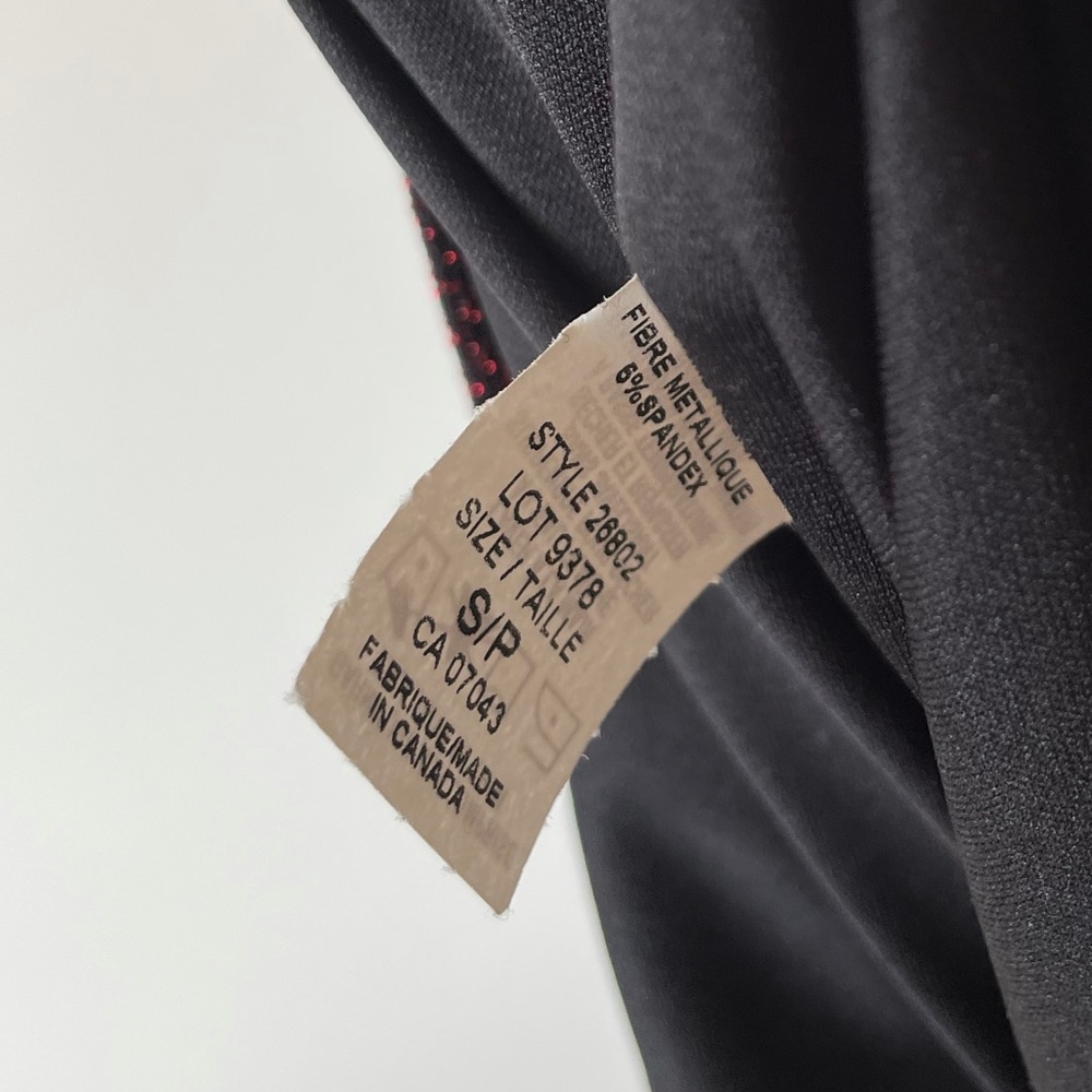 NWT CYNTHIA ROWLEY / LONG SLEEVE METALLIC DRESS - Picture 5 of 6
